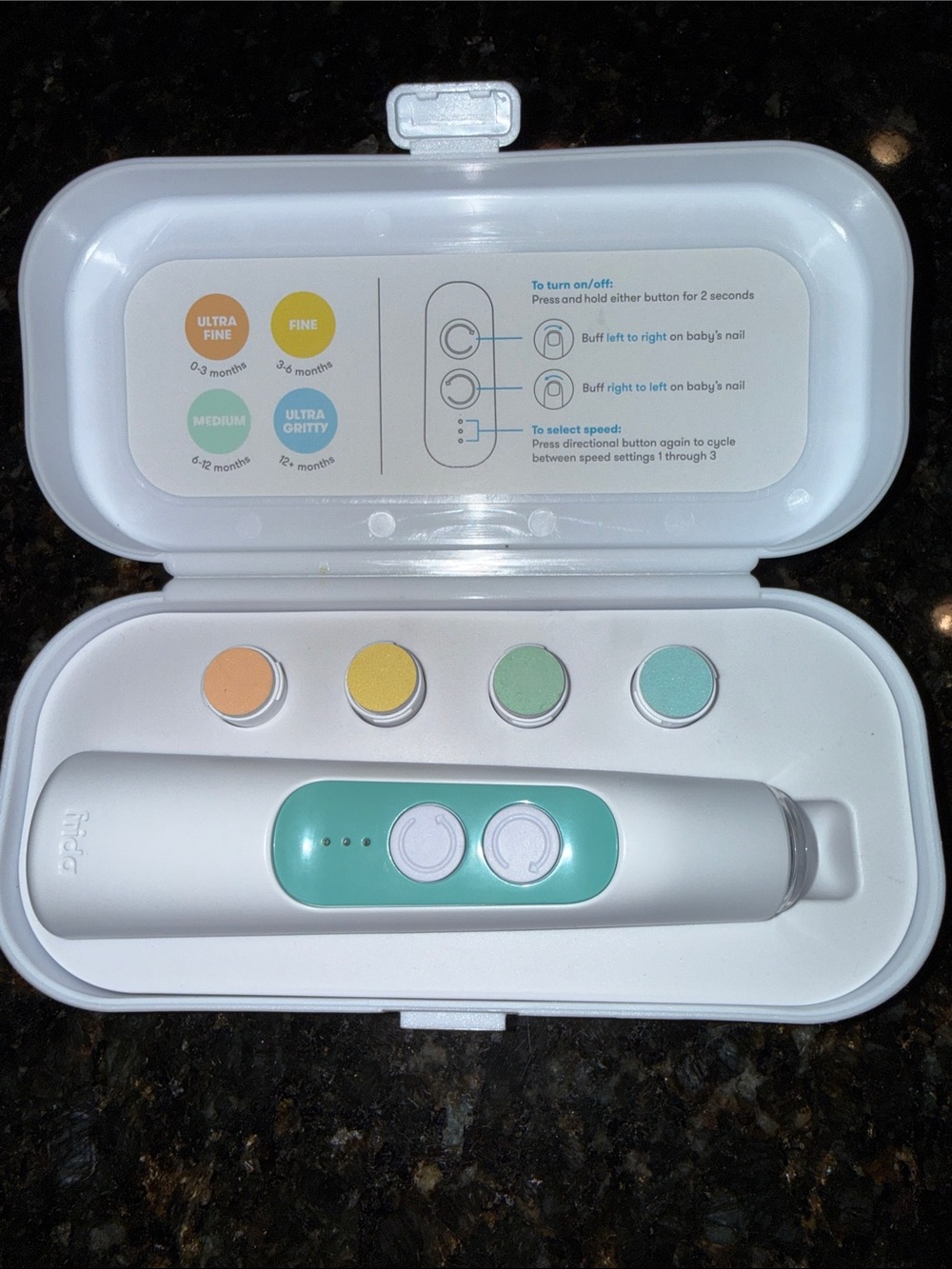 Electric Baby Nail Trimmer Kit by Frida
